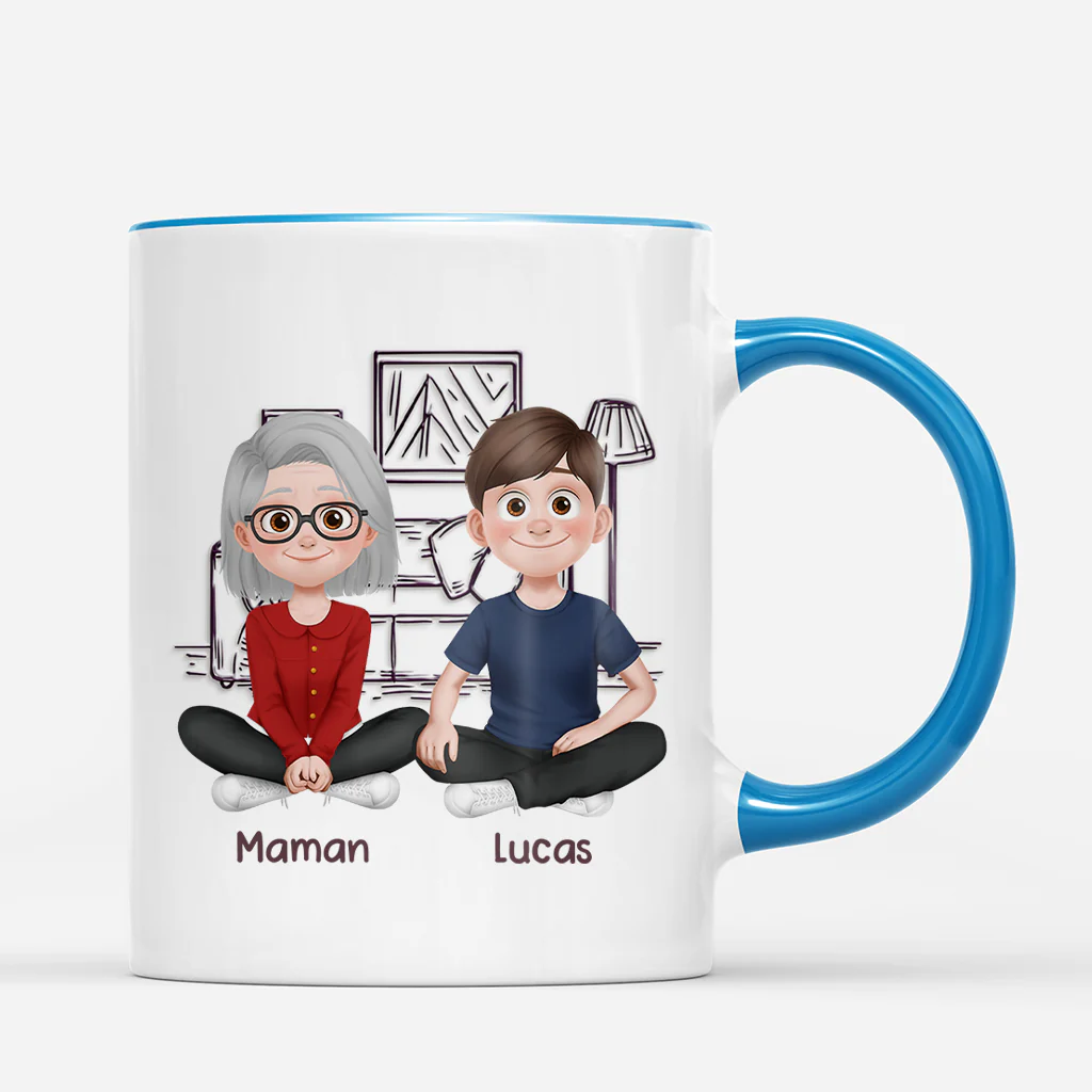Mug Personnalisé Beau Père - Rendre Ma Vie Meilleure Cadeau Belle Mère Et Beau Père - Image 3