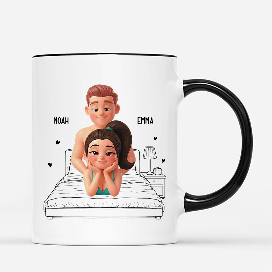 Mug Personnalisé Saint-Valentin Coquin - Je T'aime Tous Les Jours - Image 3