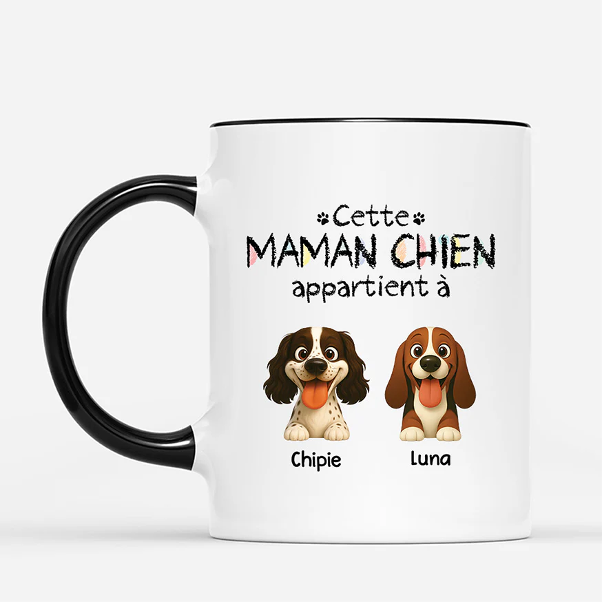 Mug Personnalisé - Ce Papa Chien Appartient À - Image 2