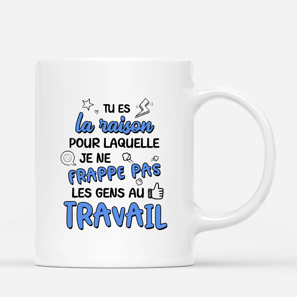 Mug Personnalisé Collègue Avec Visage - Potes / Copines De Boulot - Image 3