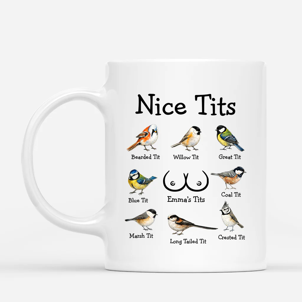 Tasse Personnalisée Amour | Jolies Mésanges De Ma Femme