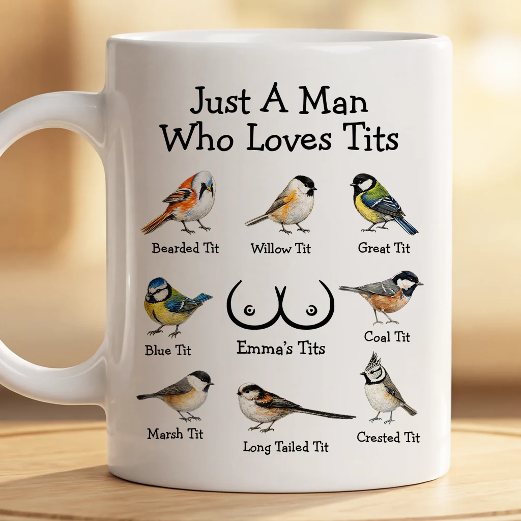 Tasse Personnalisée Amour | Jolies Mésanges De Ma Femme - Image 2