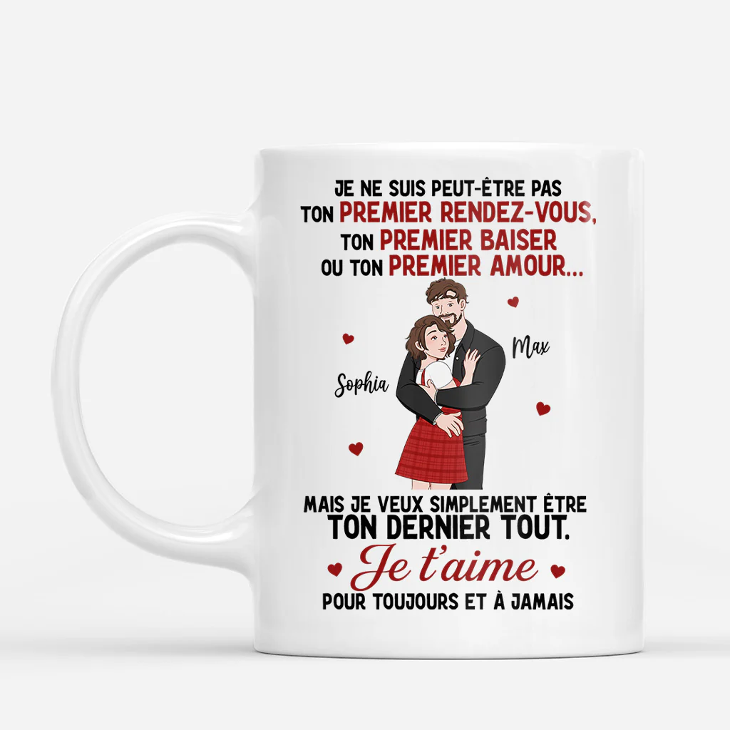 Mug Personnalisé Couple - Être Ton Dernier Tout