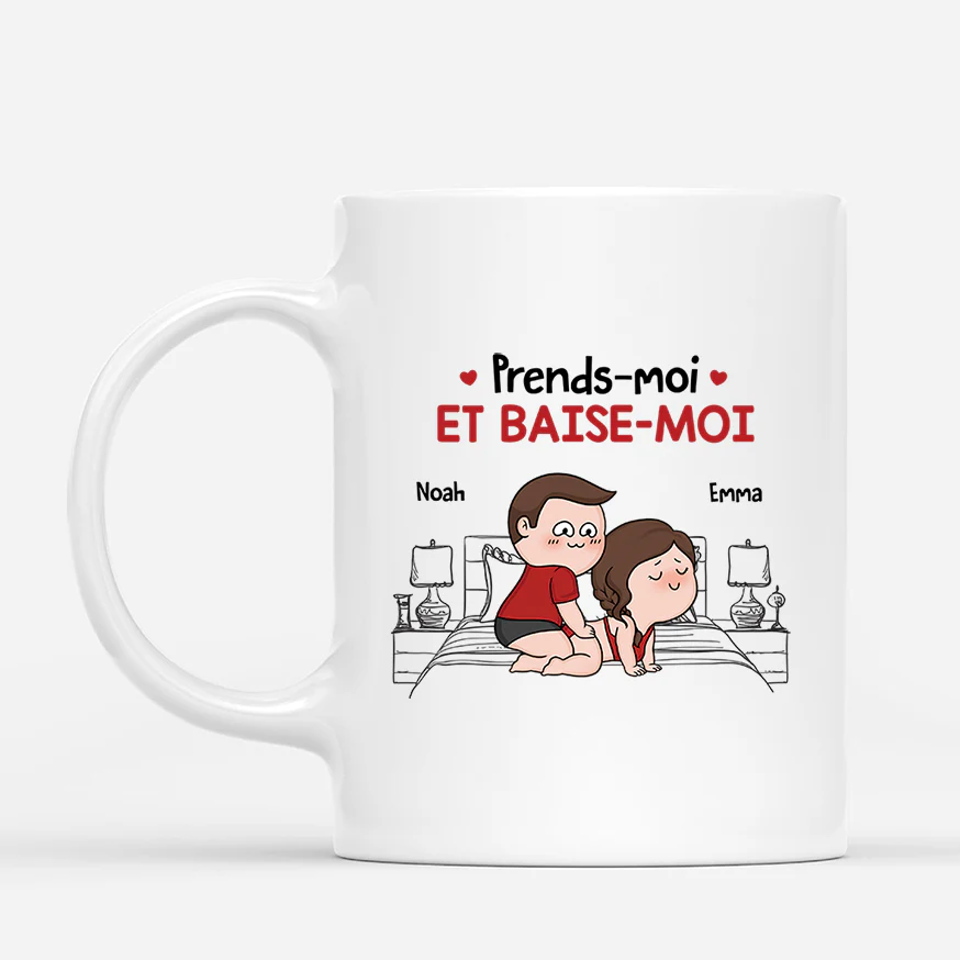 Mug Amour Personnalisé - Prends-moi