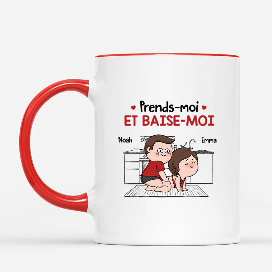 Mug Amour Personnalisé - Prends-moi - Image 2