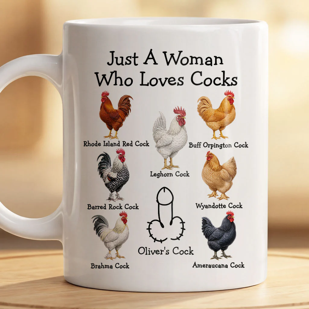 Mug Personnalisé Humour Femme/Homme Avec Jeu De Mots - Nice Cocks - Image 2