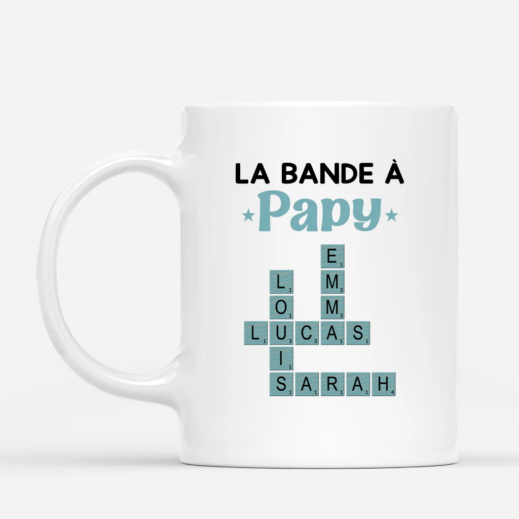 Tasse Personnalisée Papy - La Bande A Papy