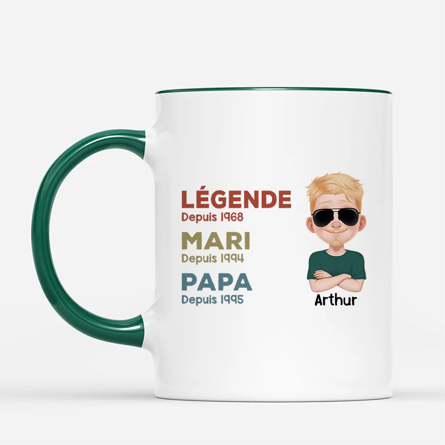 Tasse personnalisée mamie – Légende de femme - Image 2