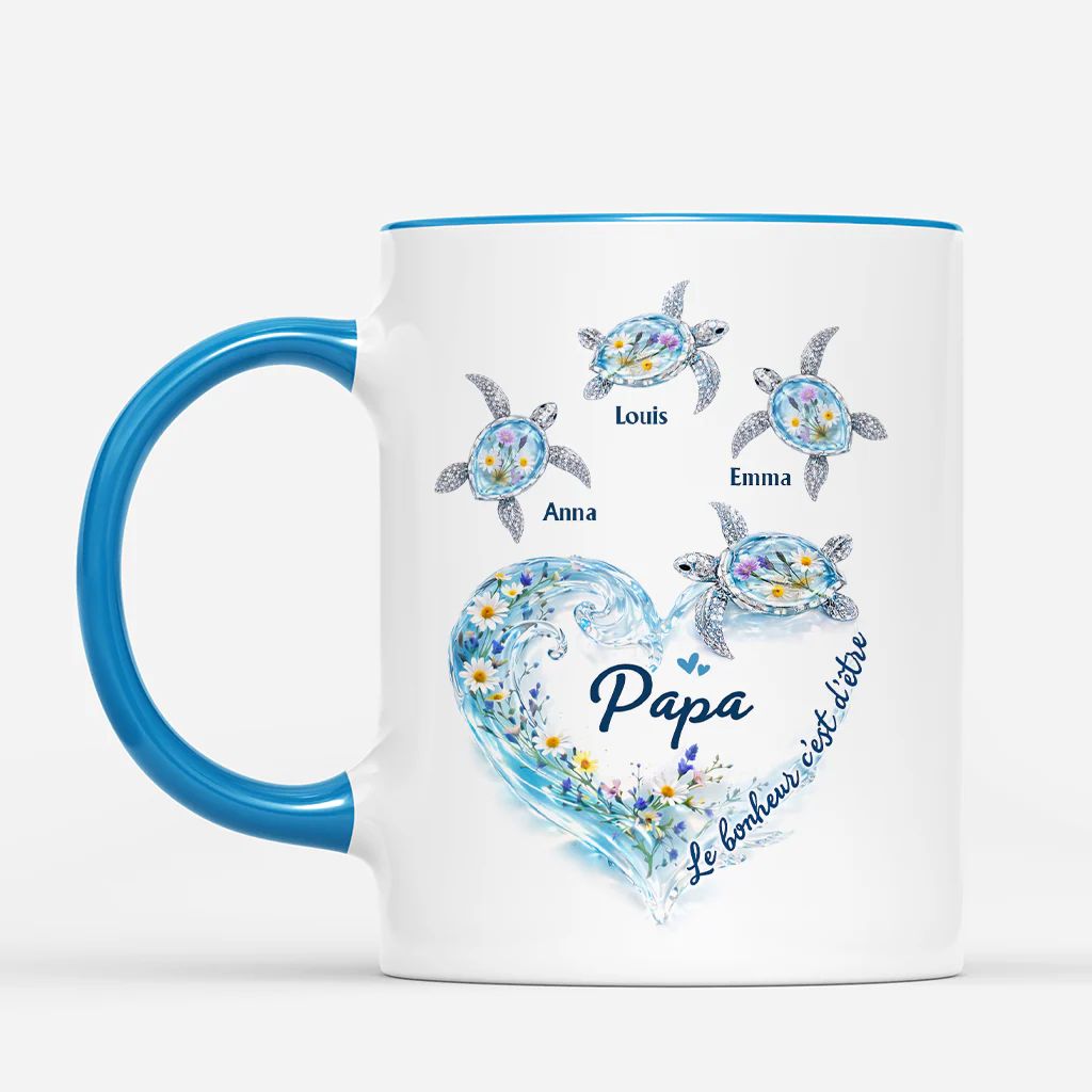 Mug Personnalisé Maman Papa - Bénie D’être Appelée Maman - Image 2