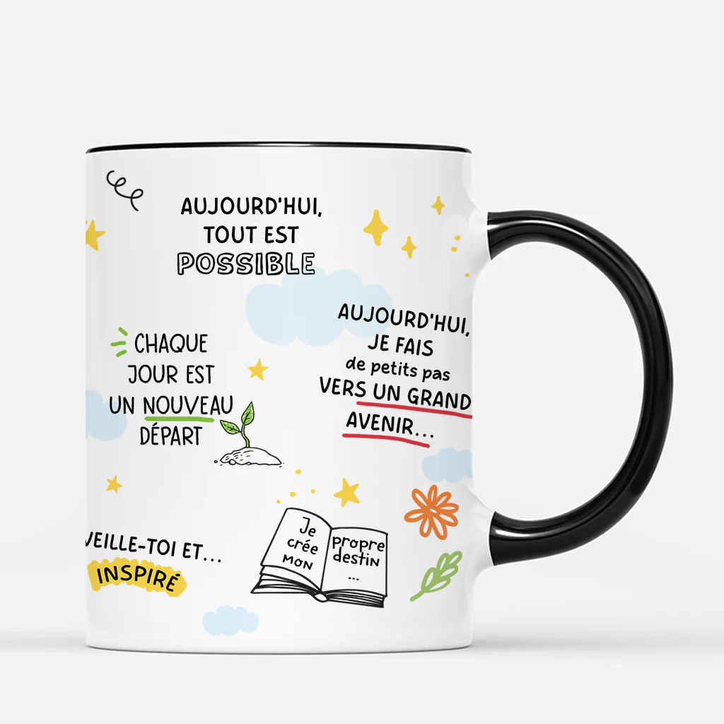 Mug Personnalisé Pour Femme/Homme - Mug Pour Motiver - Image 3