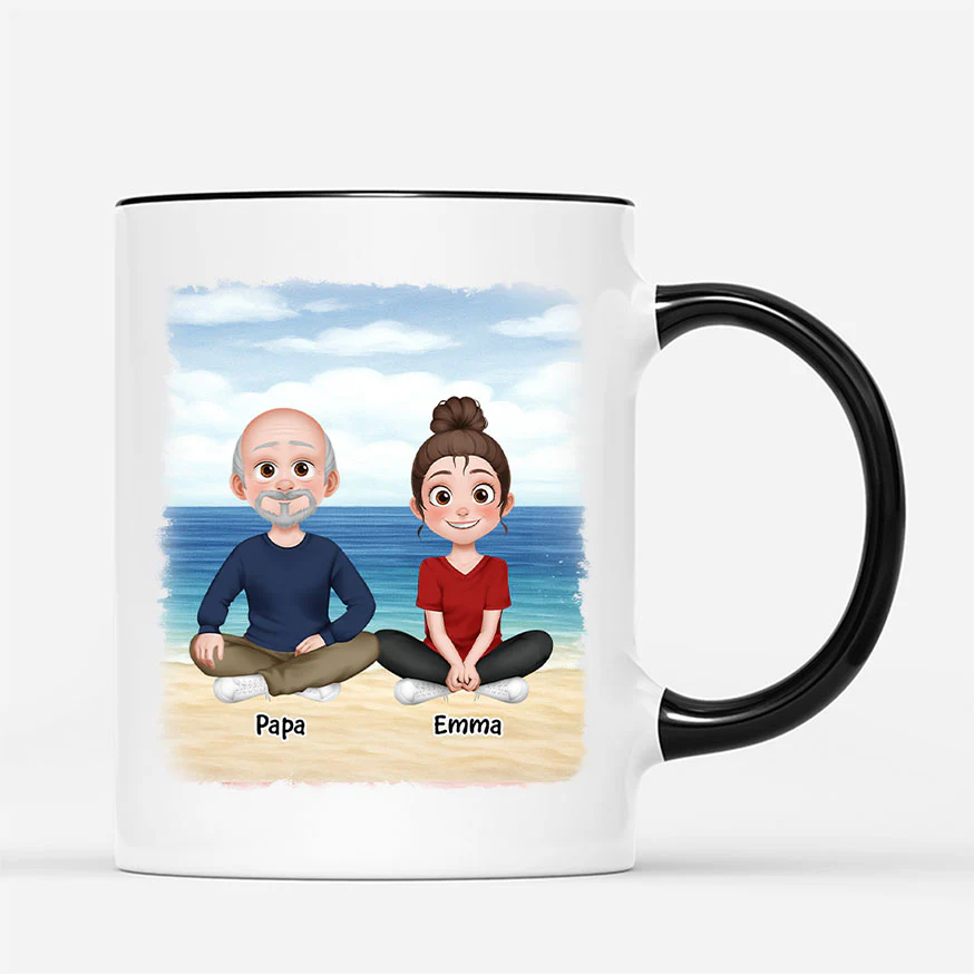 Mug Personnalisé Pour Maman/Papa - Je T’aime Plus - Image 3