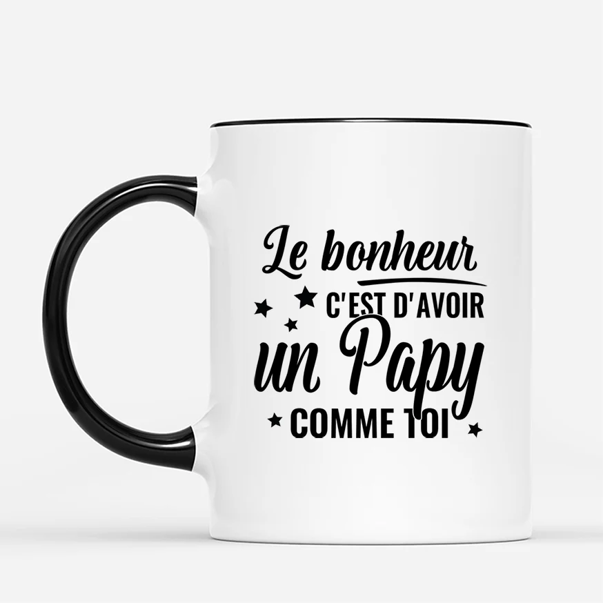 Mug Personnalisé Papa - Le Bonheur D'avoir Papa Comme Toi - Image 2