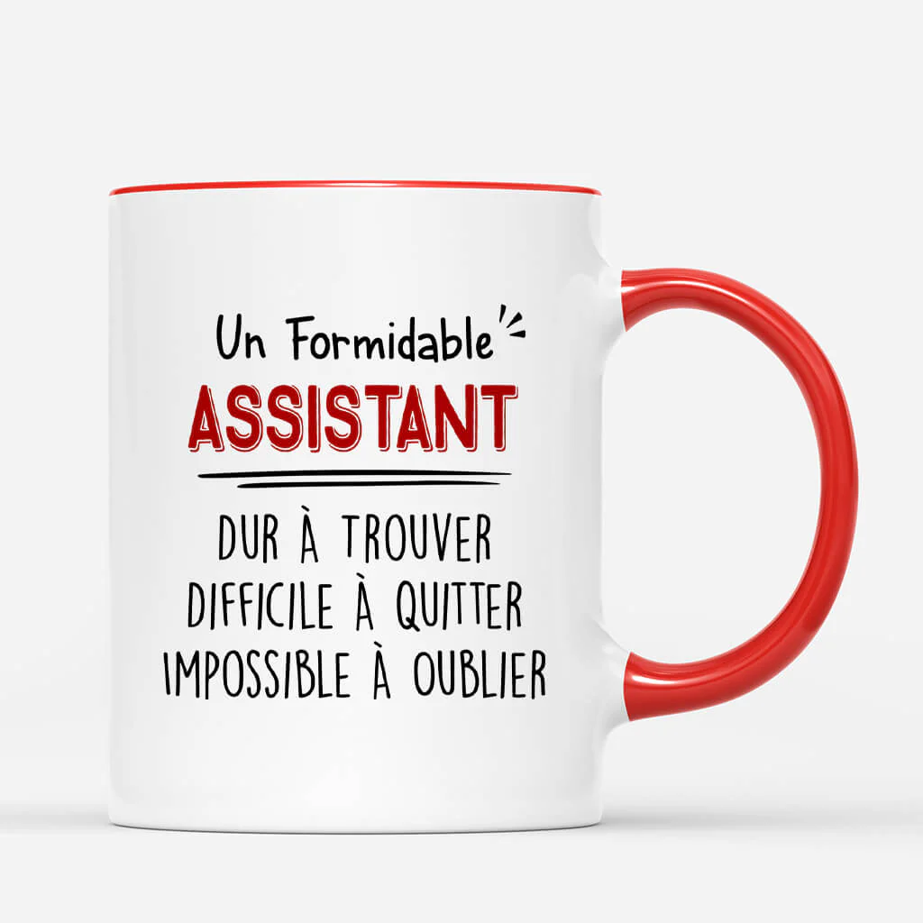 Mug personnalisé collègue amie - Formidable assistante - Image 3