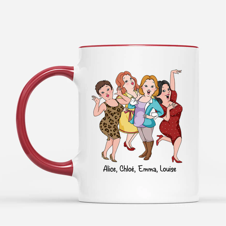 Mug Personnalisé Meilleure Amie | Toi et Moi On Est Sœurs - Image 2