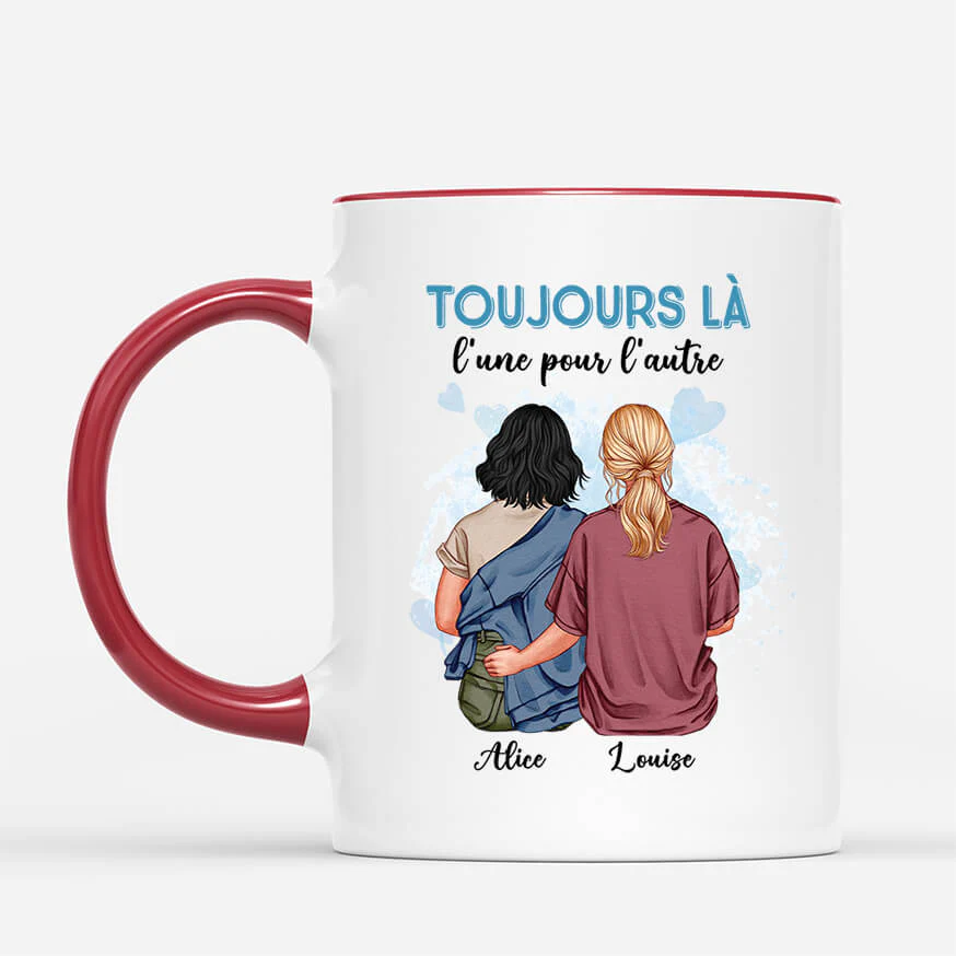 Tasse Personnalisée Amitié | Toujours La Lune Pour L'Autre - Image 2