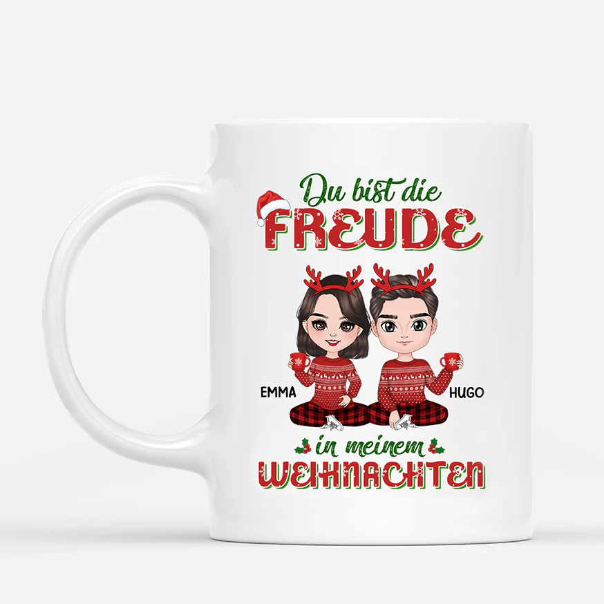 Tasse personnalisée Noël – Tu Es Le Joyeux de Mon Noël