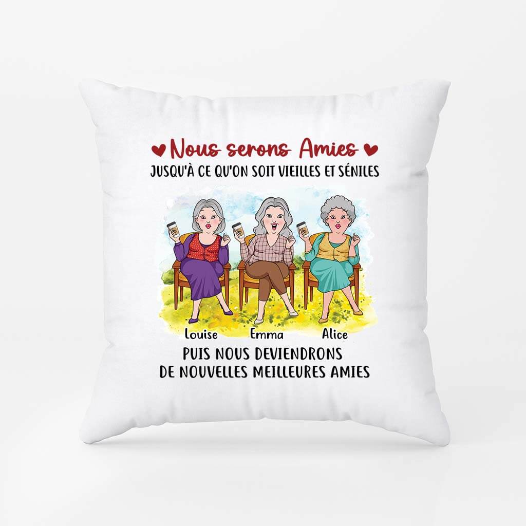 Coussin Personnalisé - Nous Serons Amies