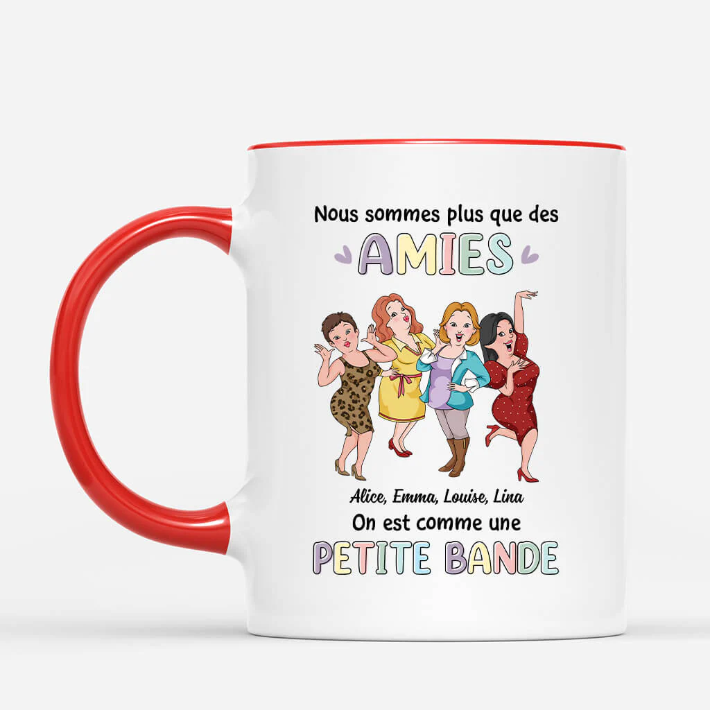 Tasse Personnalisée Amies | Nous Sommes Plus Que Des Sœurs - Image 2
