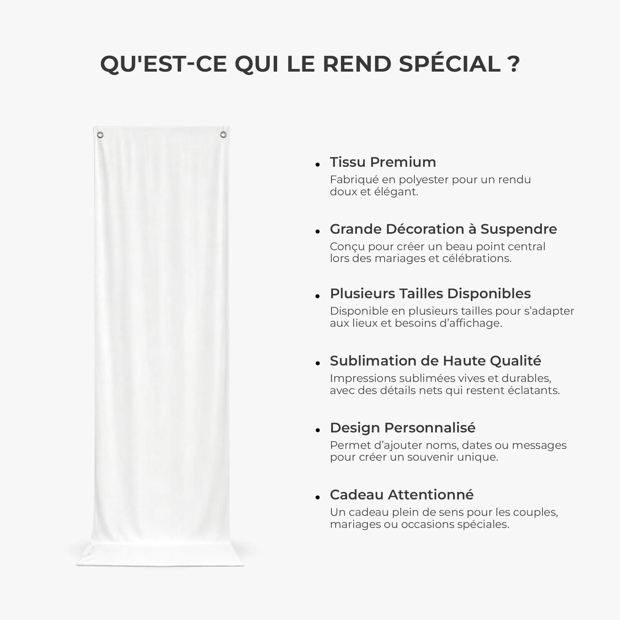 Panneau Bienvenue Mariage Personnalisé Couple - Bienvenue Au Mariage - Image 8
