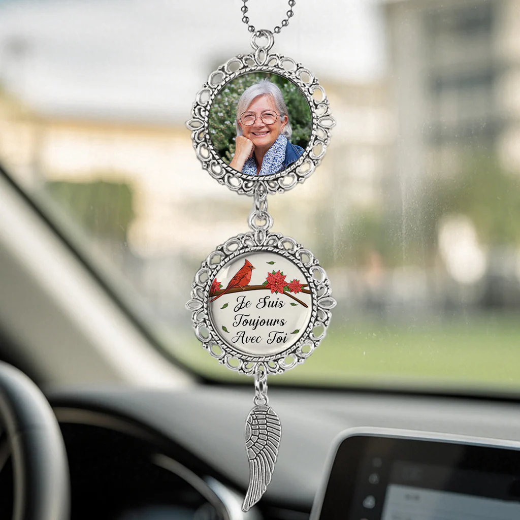 Pendentif Voiture Personnalisé | Je Suis Toujours Avec Toi