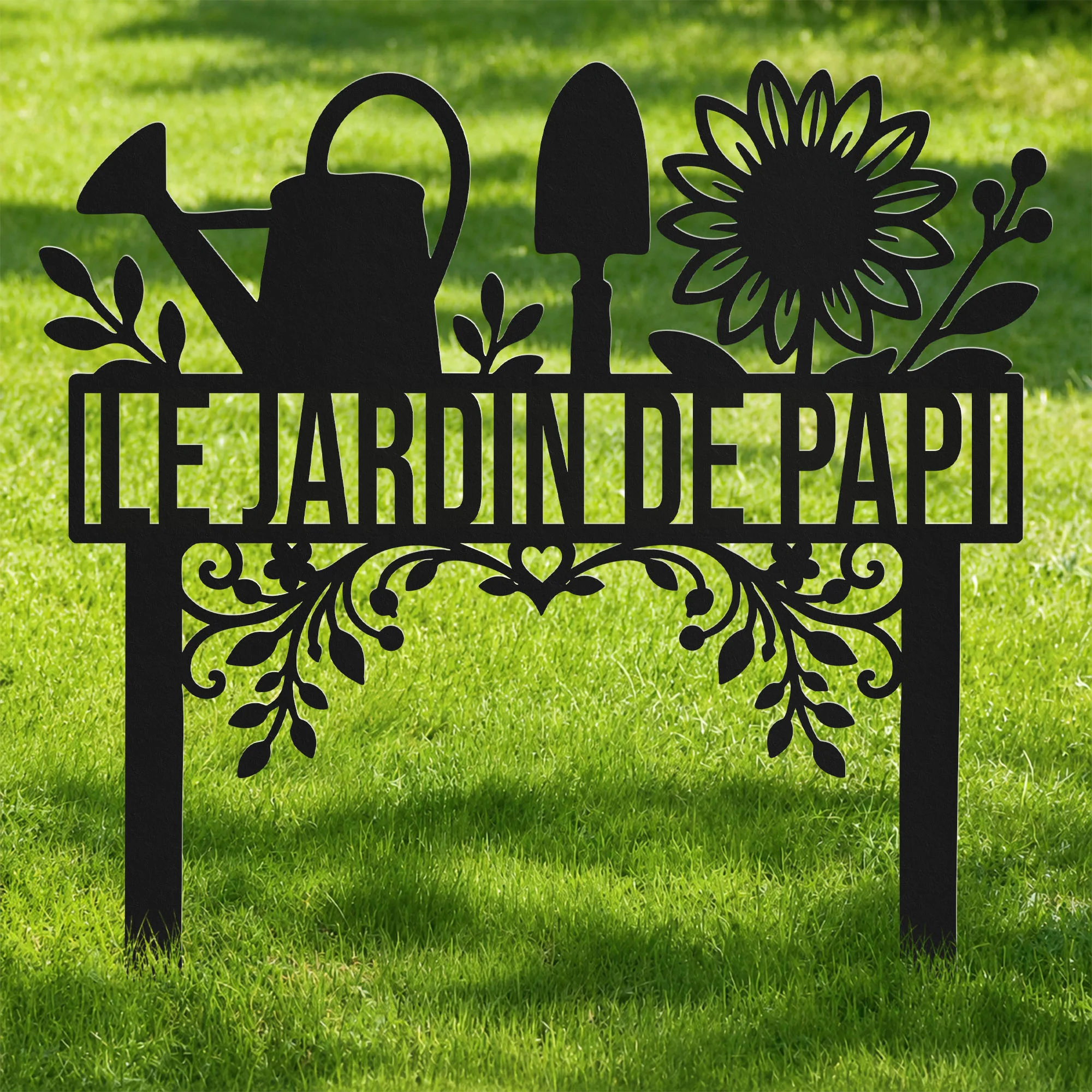 Piquet De Jardin Déco Personnalisé - Le Jardin De Maman Papa