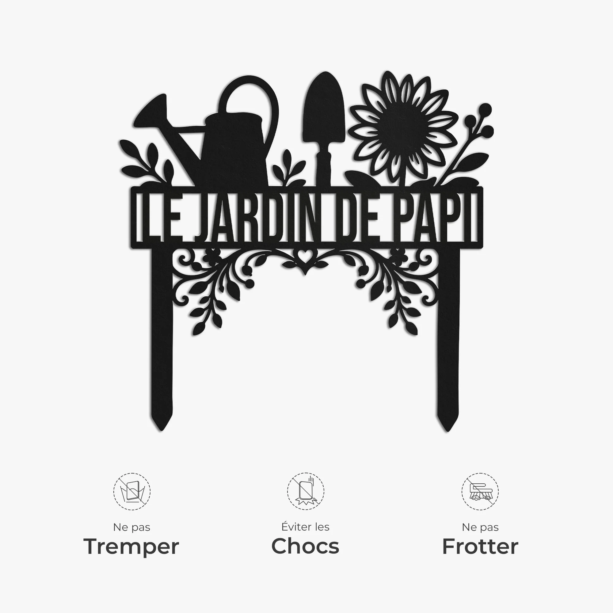 Piquet De Jardin Déco Personnalisé - Le Jardin De Maman Papa - Image 5