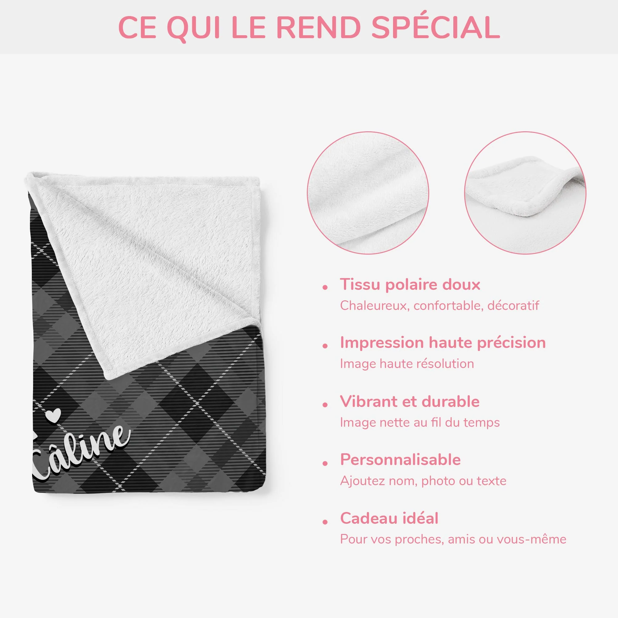 Plaid Personnalisé Avec Chien - Ma Couverture Câline - Image 3