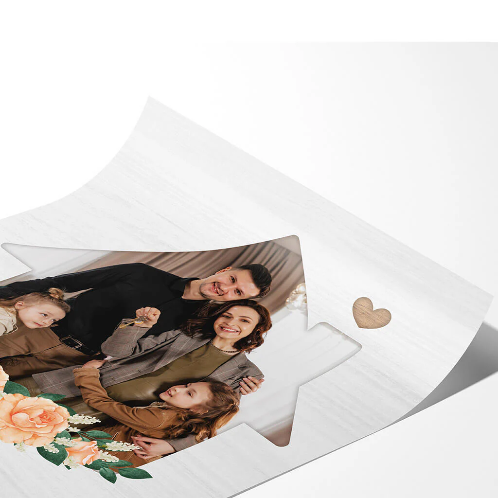 Poster Personnalisable Maison - Notre Première Maison - Image 2