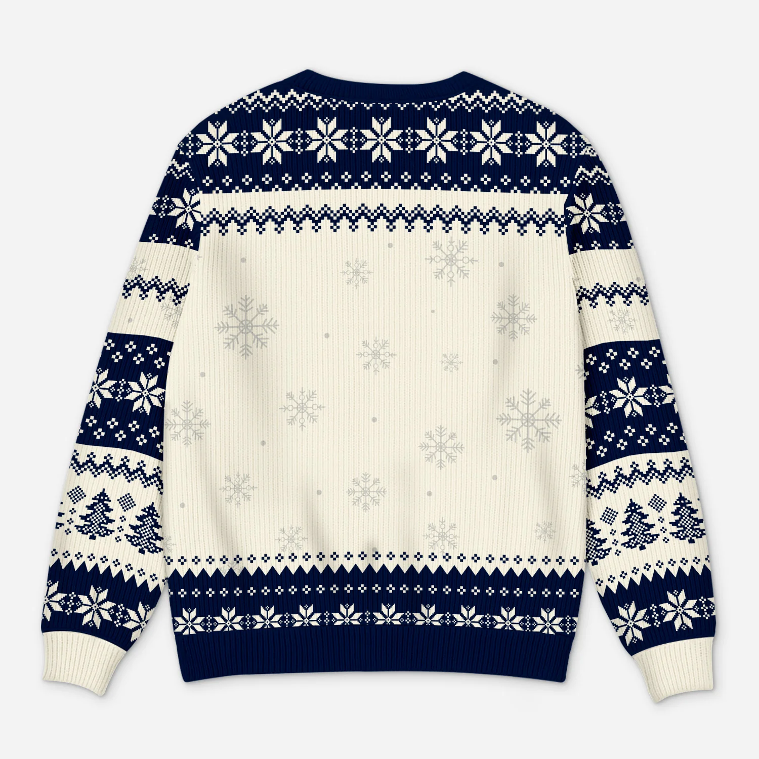 Pull Moche Chat De Noël Personnalisé - Sapin Maman Chat - Image 3