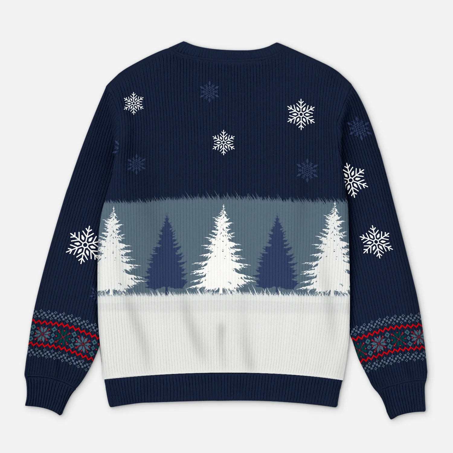 Pull Moche Noël Personnalisé - La Vie Est Meilleure Avec Un Chat - Image 3