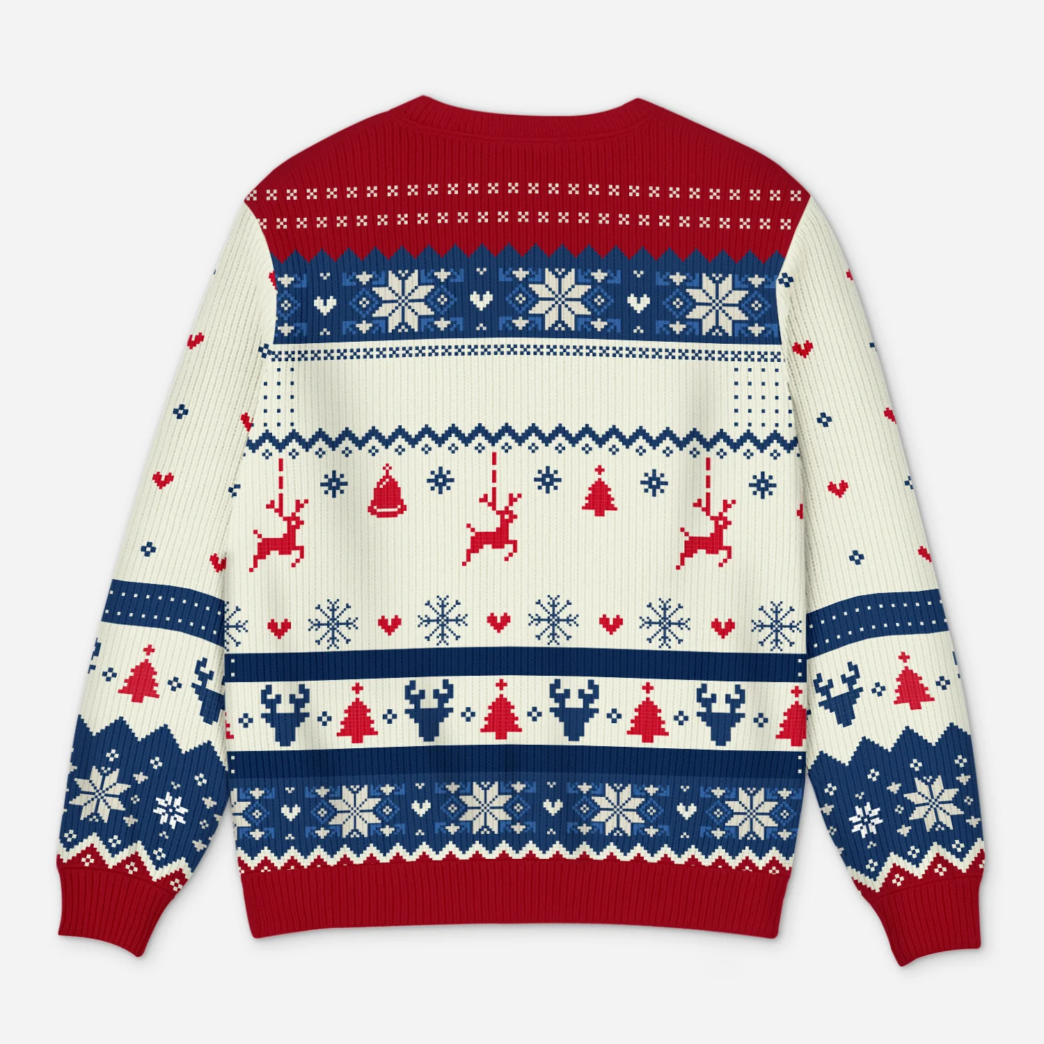 Pull Moche De Noël Personnalisé Pour Mamie Papi - Cette Mamie Appartient À - Image 3