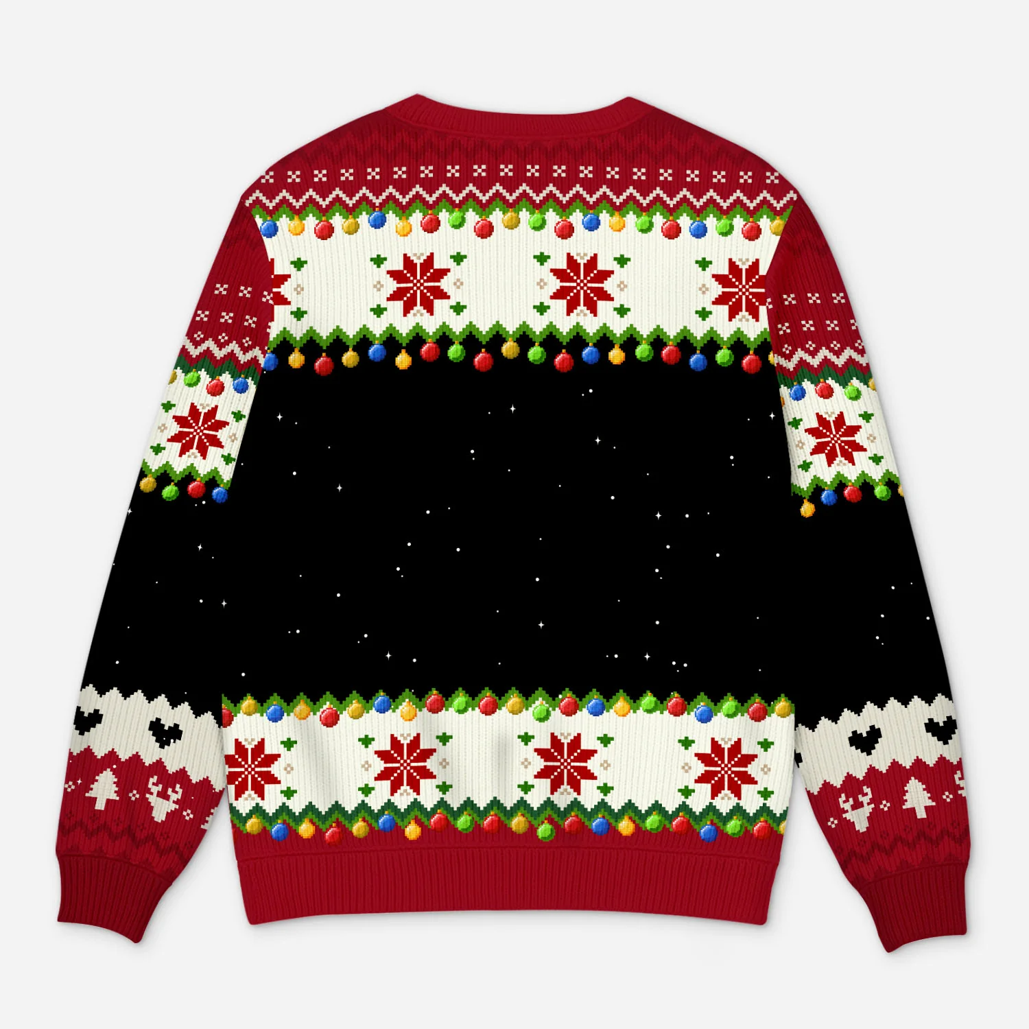 Pull Moche De Noël Personnalisé - Regarder Des Films De Noël - Image 3