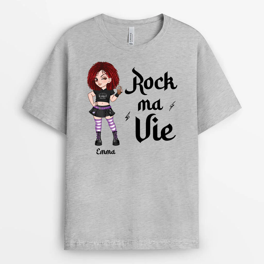 Rock Ma Vie - T Shirt Femme Rock - Image 2