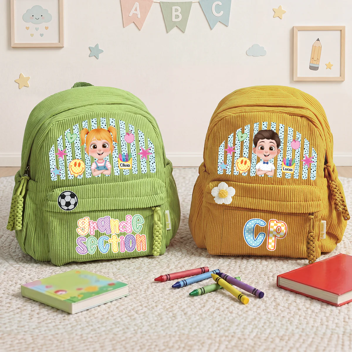 Sac À Dos Enfant Personnalisé - École Maternelle - Image 2