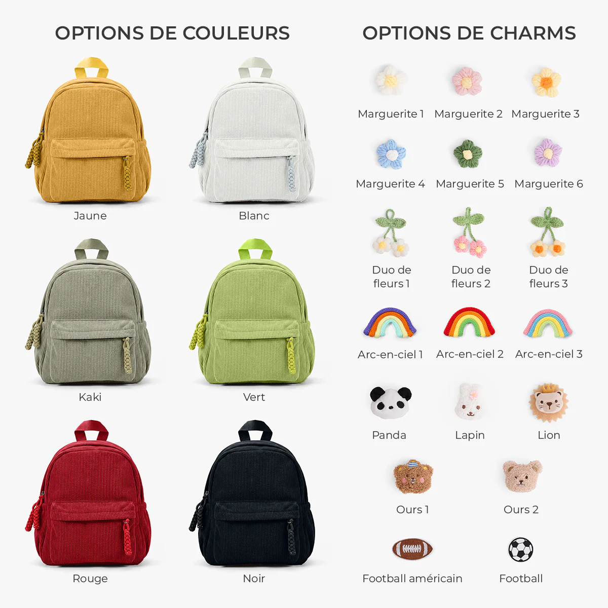Sac À Dos Personnalisé Enfant - Je Suis Courageux Et Gentil - Image 6