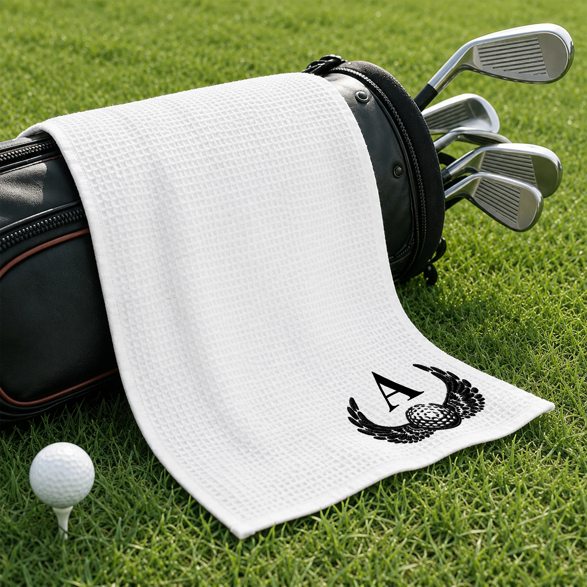 Serviette De Golf Personnalisée - Cadeau Pour Golfeur Original - Image 2