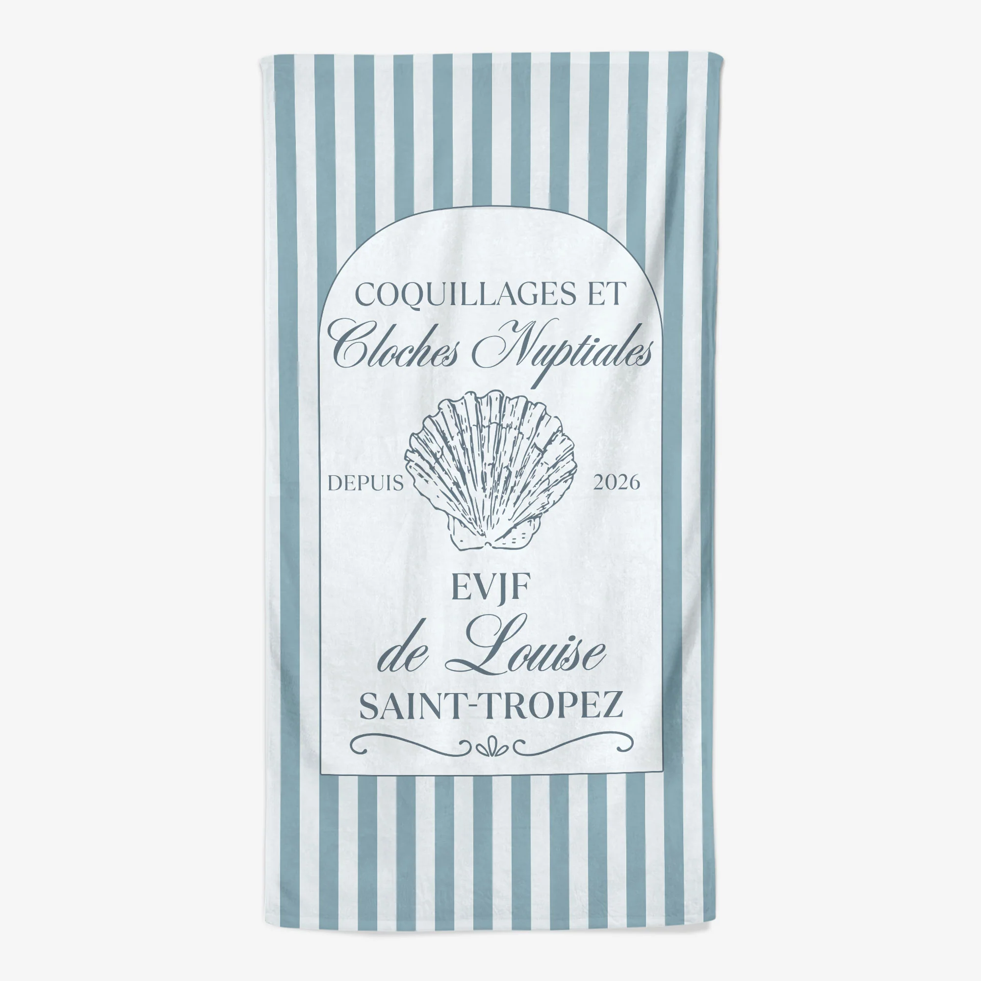 Serviette De Plage Personnalisable - Cadeau Pour EVJF