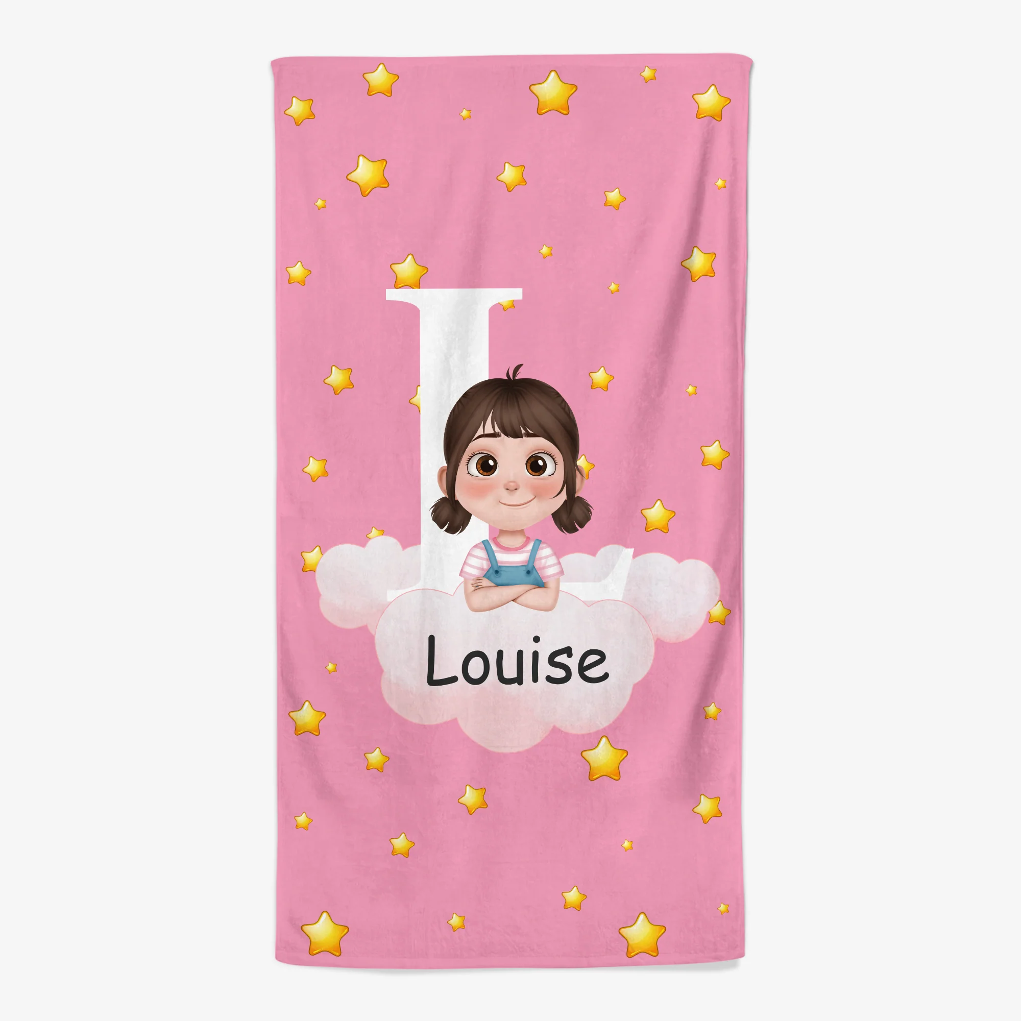Serviette De Plage Personnalisé | Enfant Sur Le Ciel