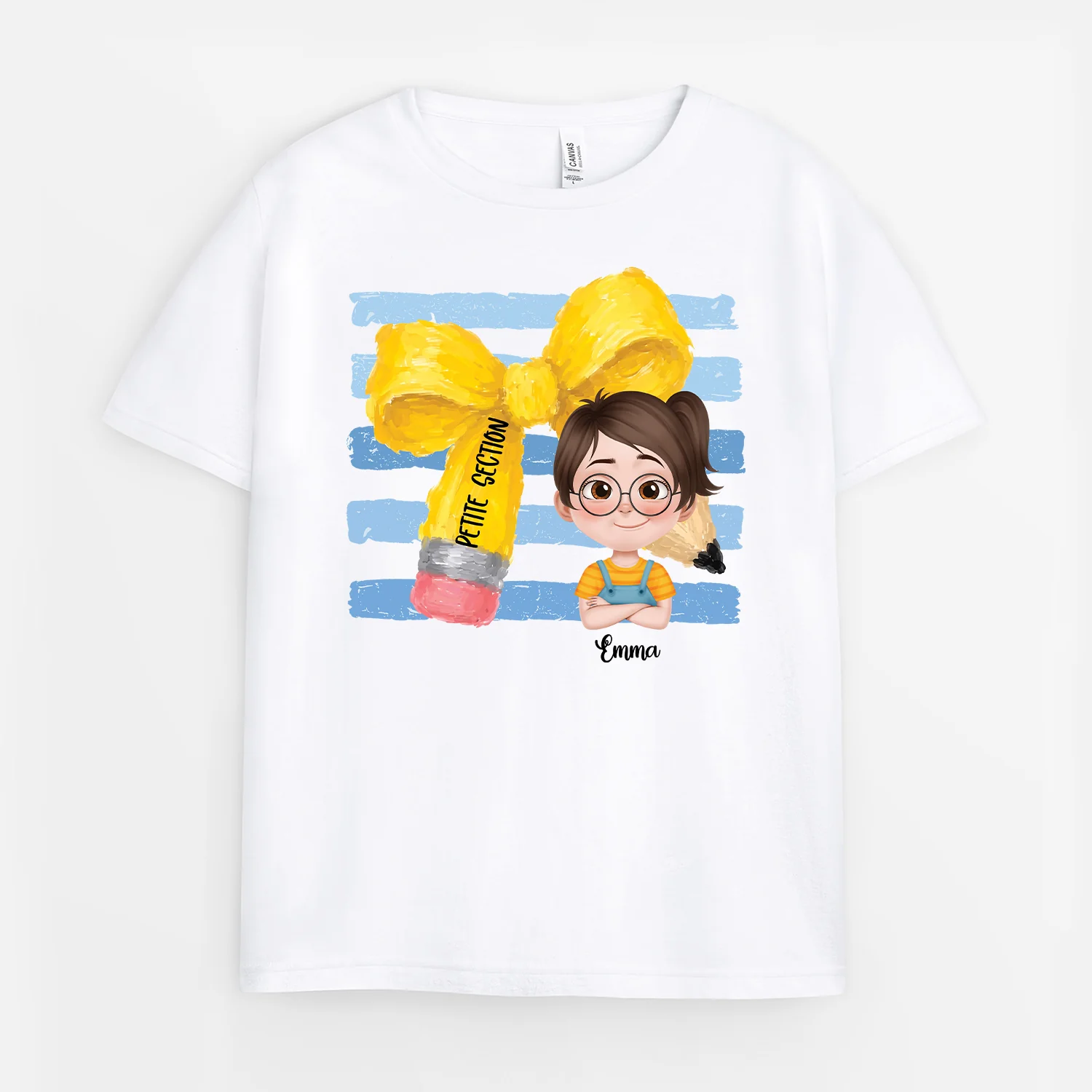 T-shirt Enfant Personnalisé - Cadeau Enfant En Maternelle