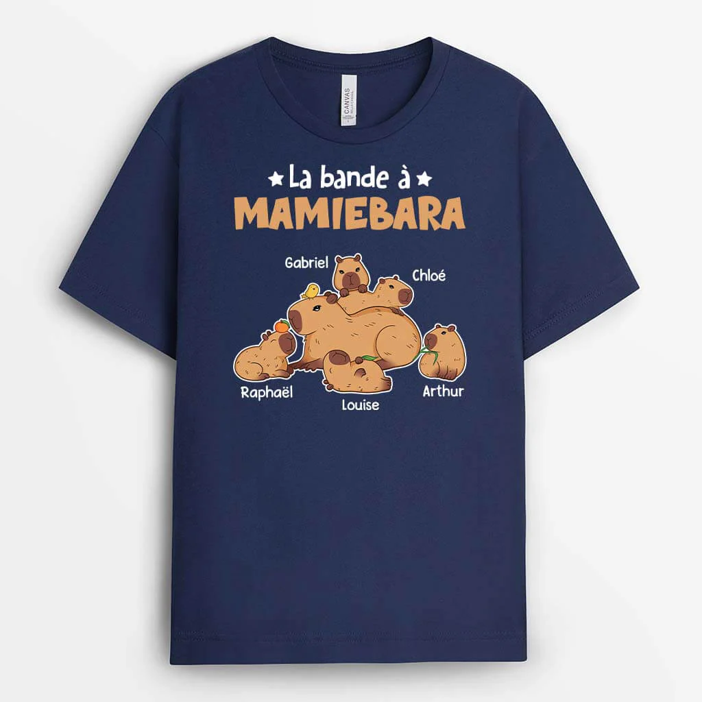 Tee Shirt Personnalisé Papy - La Bande À Papy | Version Castor - Image 2