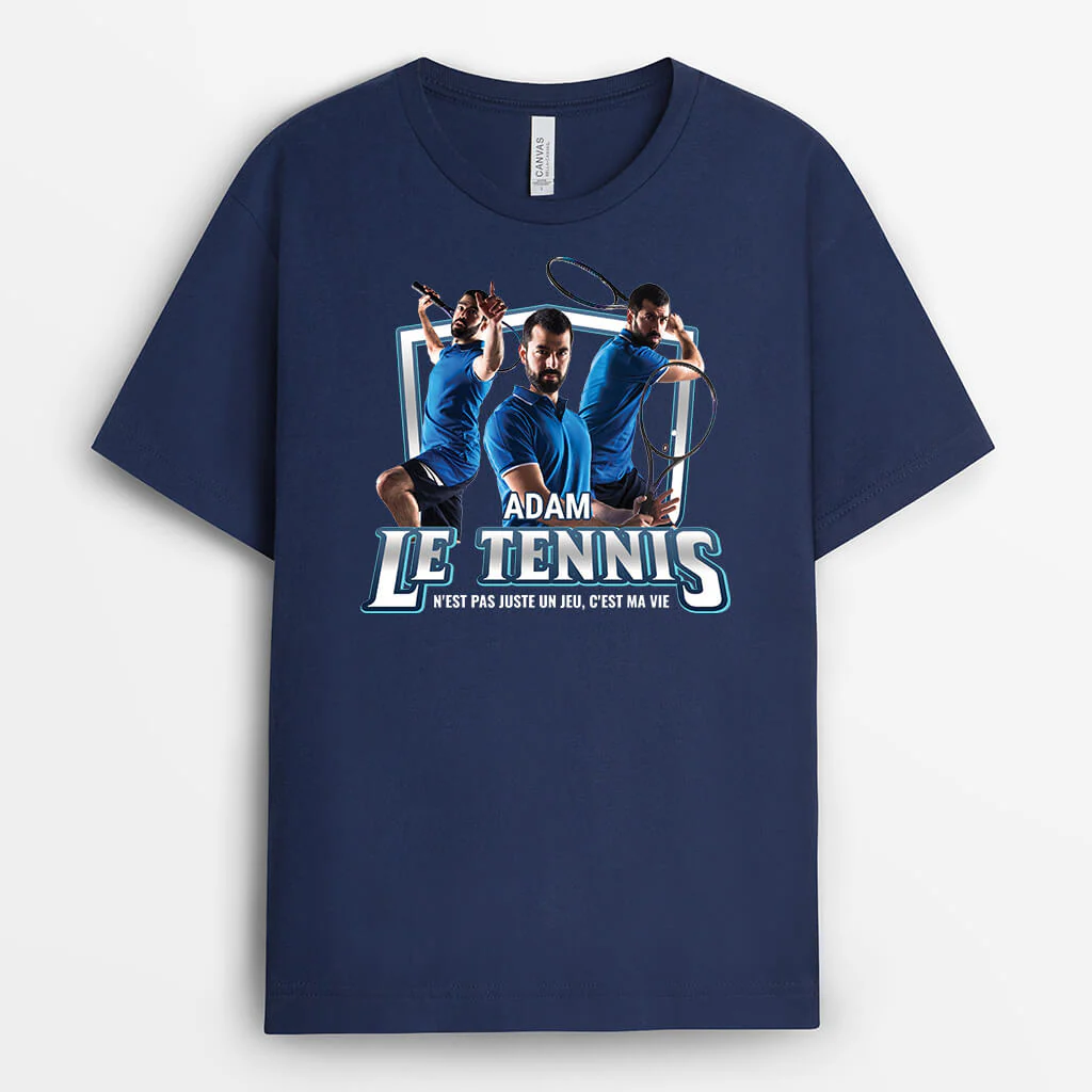 Tee shirt personnalisé photo – Le foot, c’est ma vie - Image 2