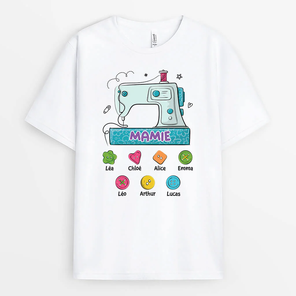 T-shirt Maman/ Mamie Couture Personnalisé
