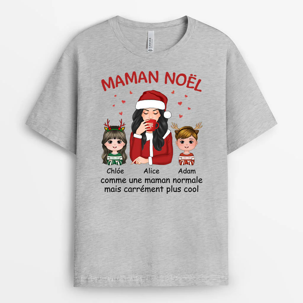 T Shirt Noël Personnalisé - Mamie Noël - Image 2