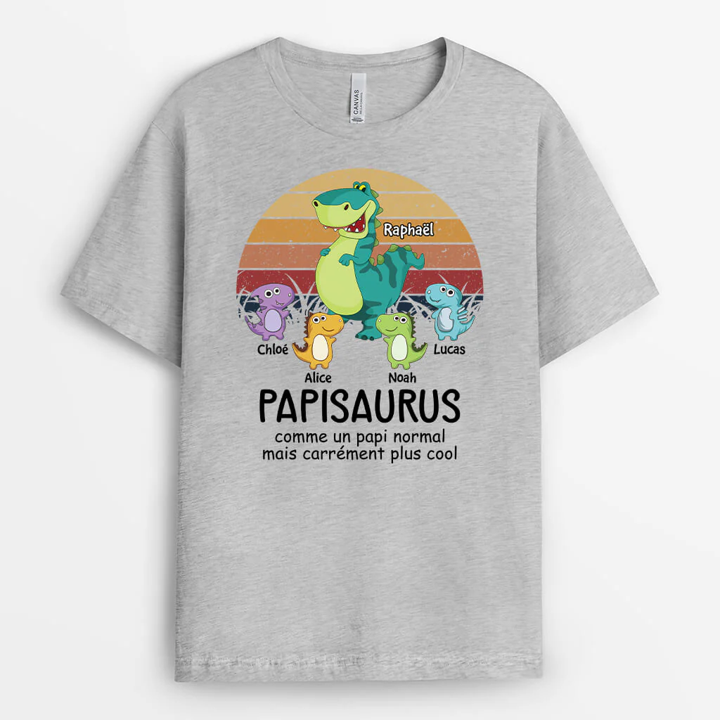 Tee Shirt Personnalisé Grand Mere - Mamiesaurus - Image 2