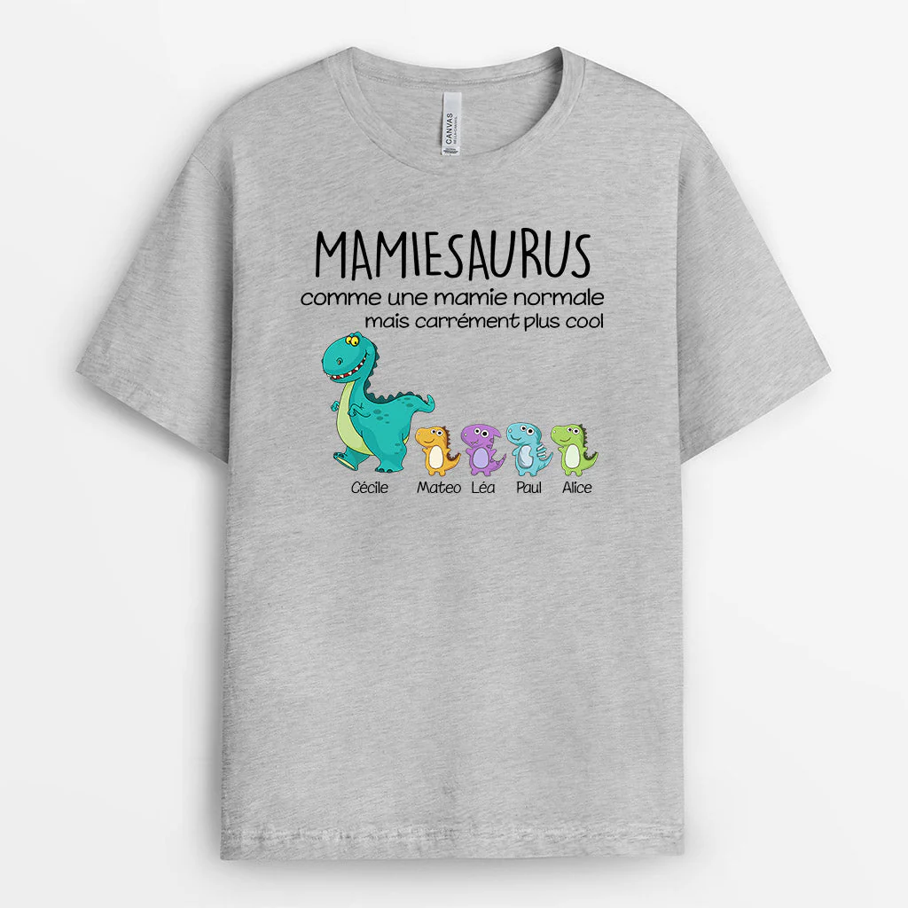 T-shirt Personnalisé - Mamansaurus Plus Cool Marche - Image 2