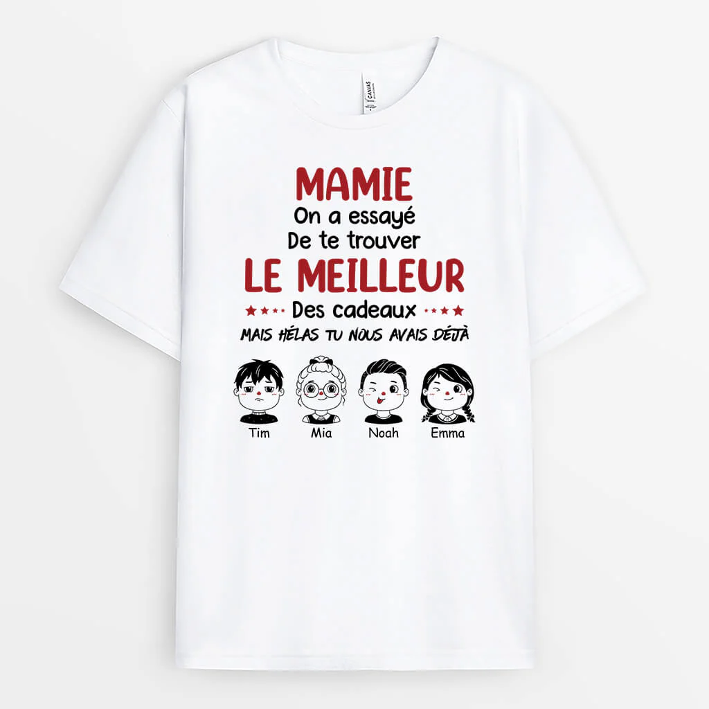 Tee Shirt Personnalisé Papy - Meilleur Cadeau De Papy - Image 2