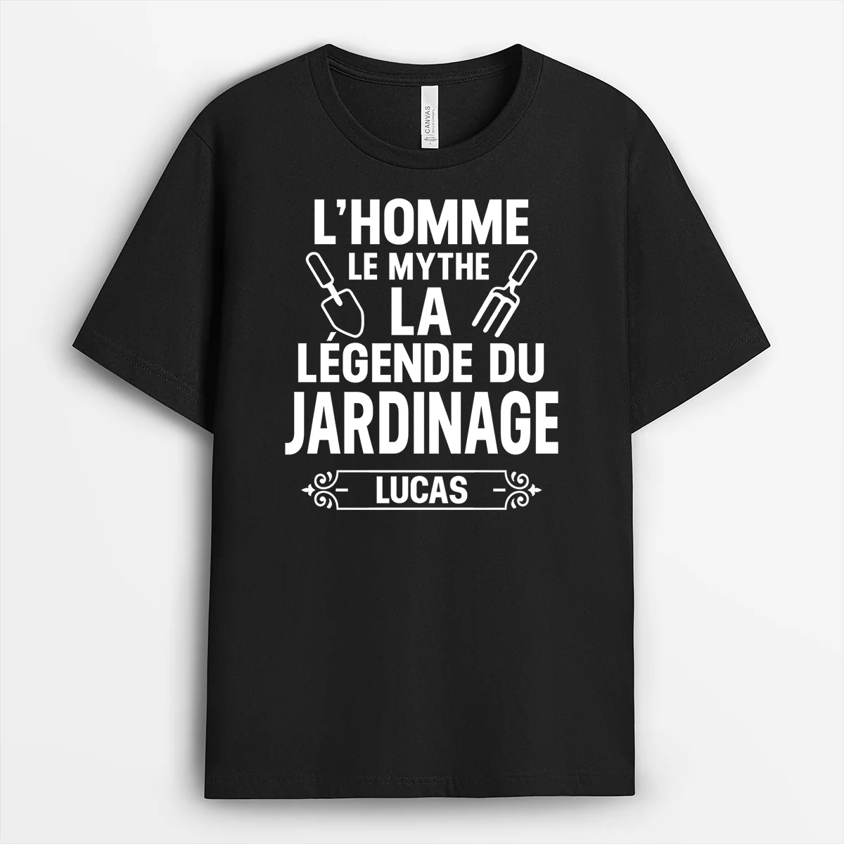 T-shirt Personnalisé Femme Homme - La Légende Du Jardinage