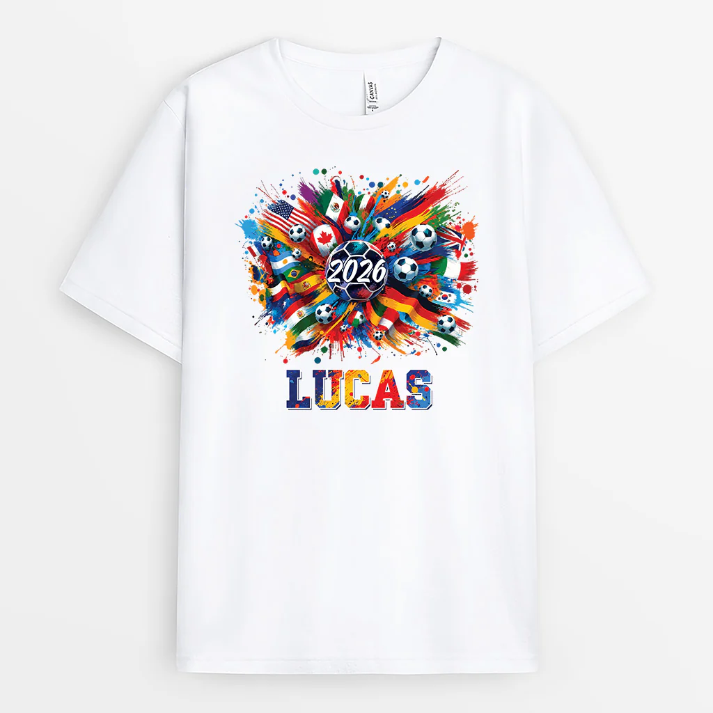 T-shirt Personnalisé Football - Cadeau Original Pour Fan De Foot