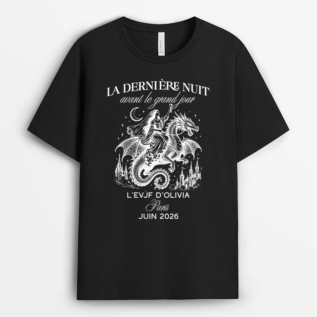 T-shirt Personnalisé Mariée Et Demoiselle D’honneur - Avant Le Mariage