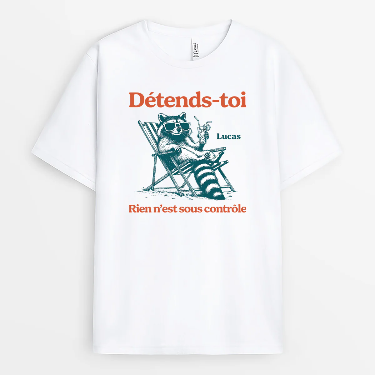 T-shirt Personnalisé Retraite - Détends-toi Rien N’est Sous Contrôle